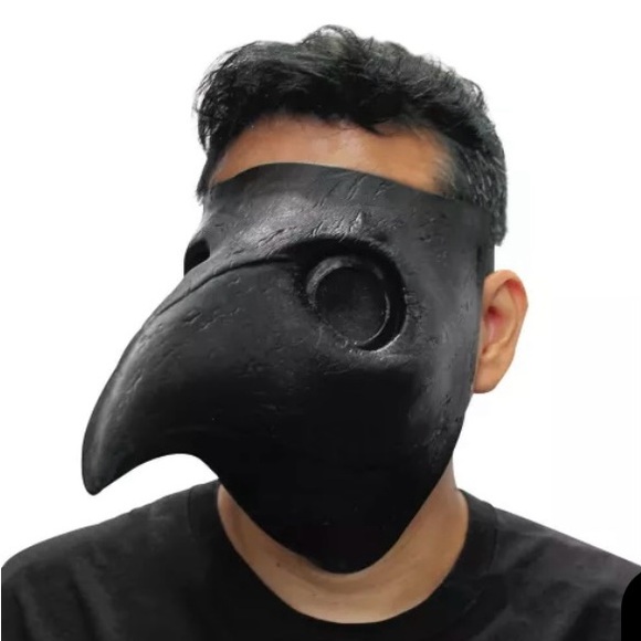 HALLOWEEN Plague Doctor Half Mask! - Picture 4 of 7